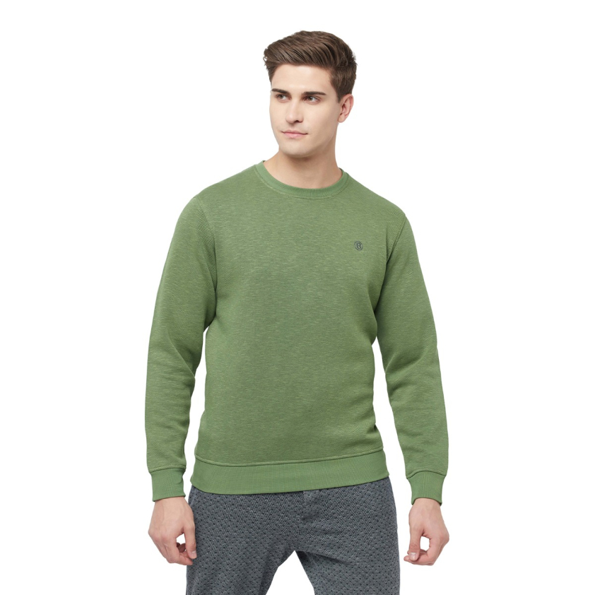 BUMCHUMS 8031 CREW NECK SWEATSHIRT ASSORETD COLOUR PACK OF 1