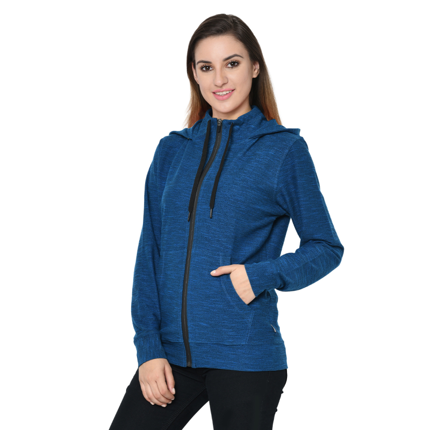 BUMCHUMS BW4008 WOMEN'S HOODIE JACKET ASSORETD COLOUR PACK OF 1