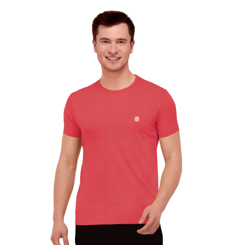 BUMCHUMS 2053 ROUND NECK MEN'S T-SHIRT ASSORTED COLOUR PACK OF 1