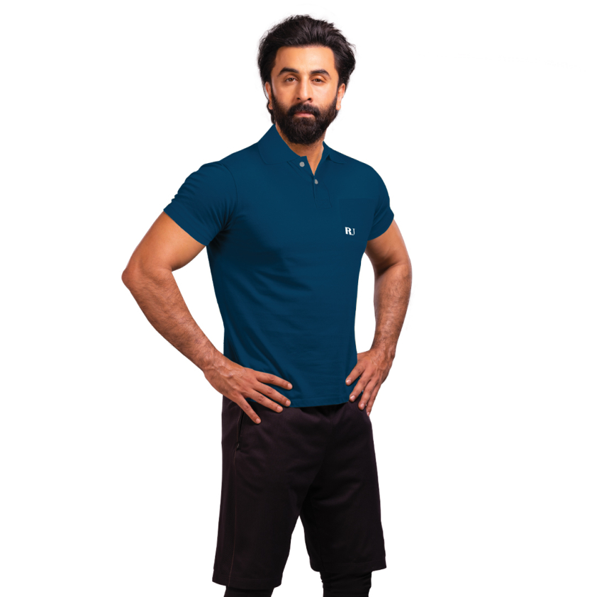 RUPA JON RJ201 MEN'S PLAIN POLO T-SHIRT ASSORTED PACK OF 1