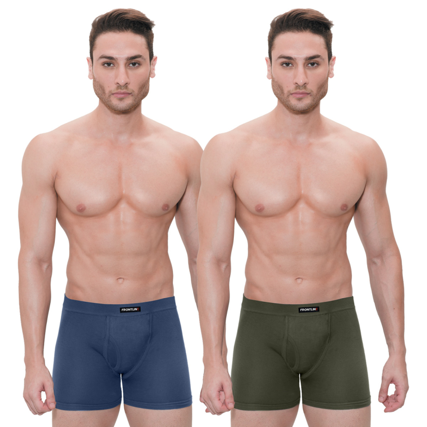 FRONTLINE RIB TRUNK ASSORTED COLOUR PACK OF 2