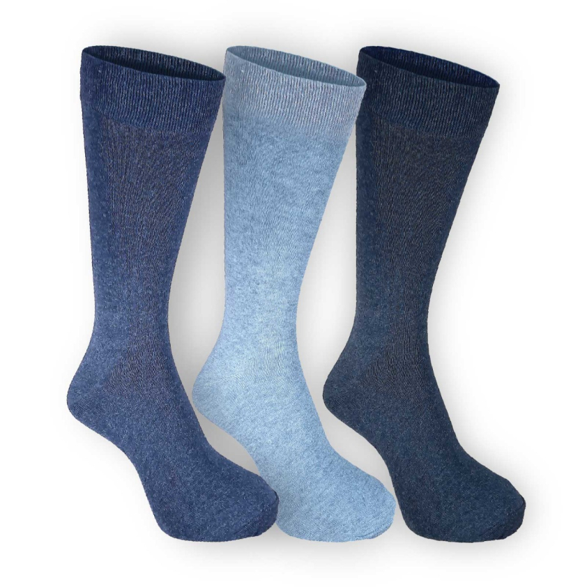 RUPA THUNDER SPANDEX PLAIN SOCKS ASSORTED COLOUR PACK OF 3