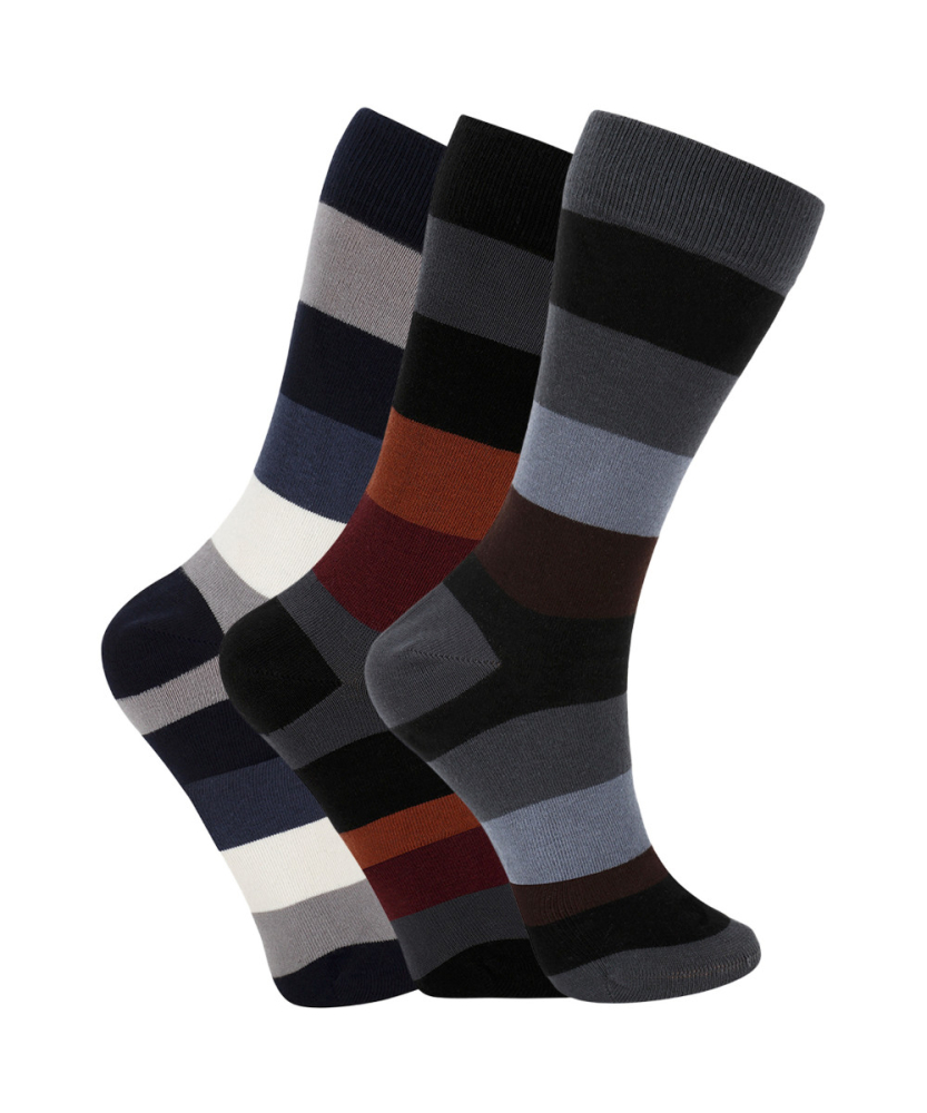 RUPA TOM SPANDEX PREMIUM SOCKS ASSORTED COLOUR PACK OF 3