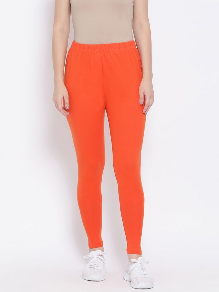 Orange Leggings. Neon Fleece...This Outfit Gives Me All The Spring Feels -  The Mom Edit