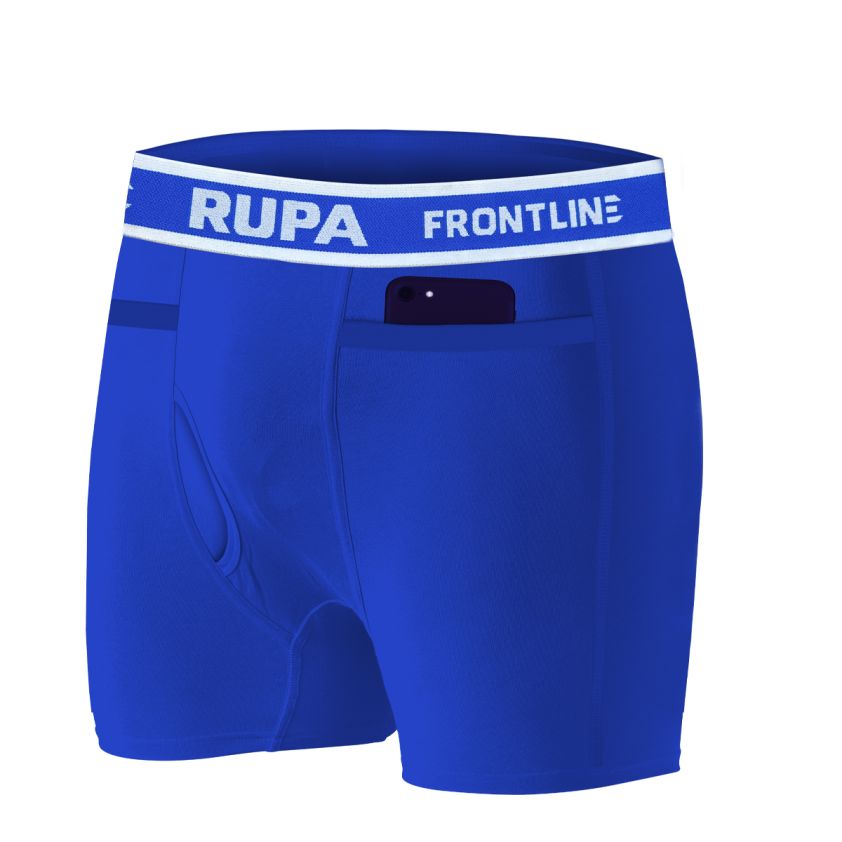 Buy RUPA Frontline Men's Cotton Regular Trunks (Pack of 5) (Hunk Long  95x5_Multicolour_95 CM) at