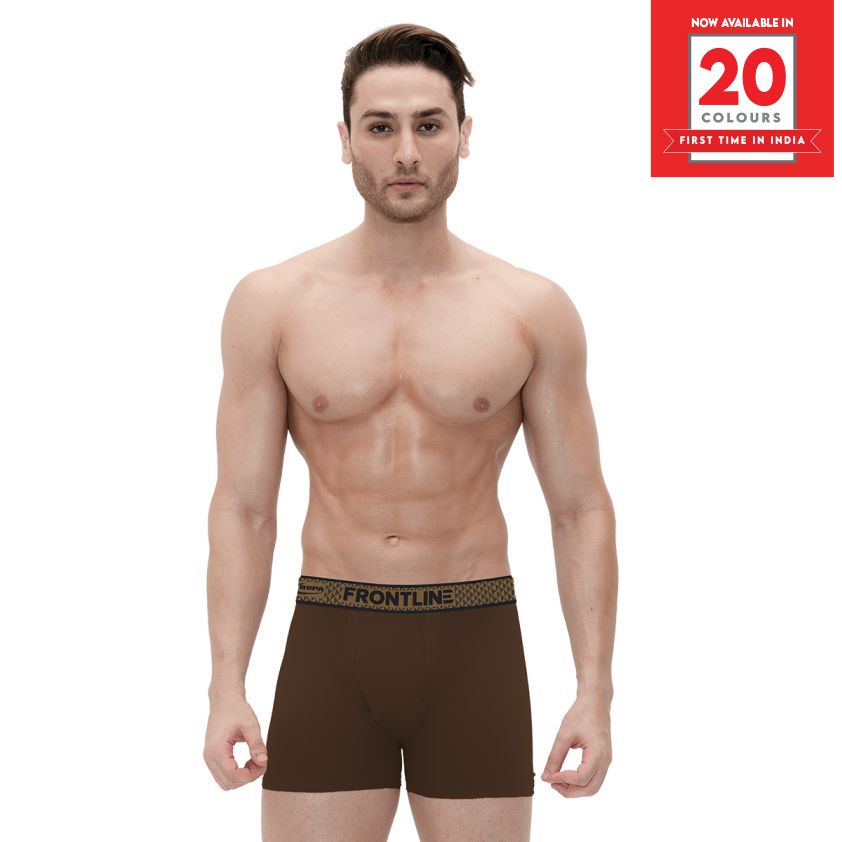 Buy Rupa Euro Men's 100% Cotton Outer Elastic Briefs Solid Design Innerwear  - Pack of 5(Assorted, 80) at