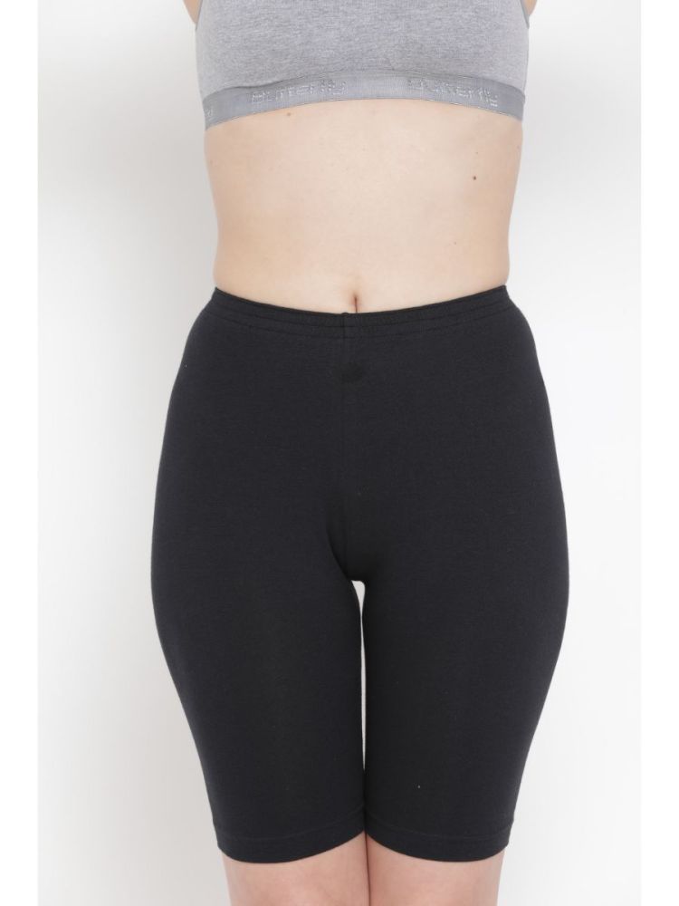 Rupa Printed Brown Regular Outer Elastic Panty for Women-102BRN