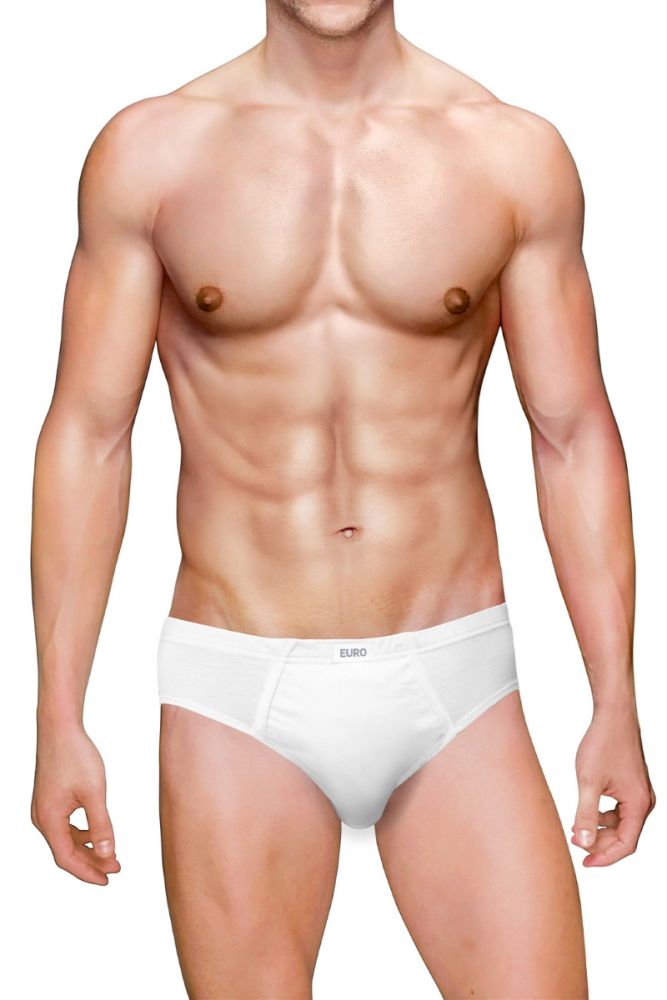 Euro Rupa Men's Multicolour Brief Underwear Pack of 5 100% premium combed  cotton