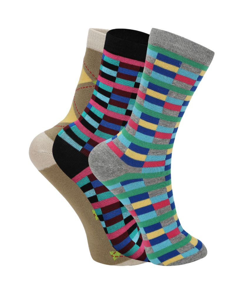 Rupa :: Footline Rose Ladies Regular Socks Pack of 3