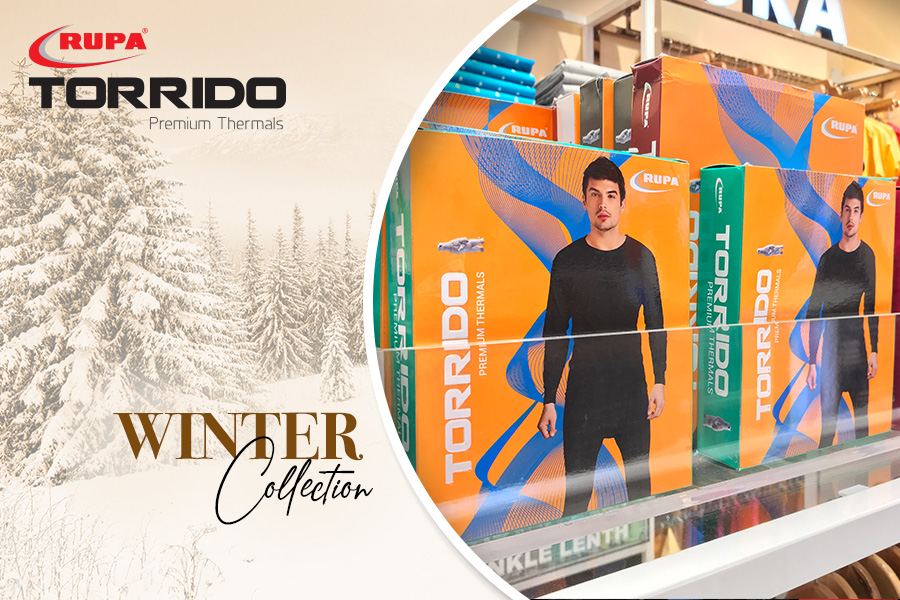 Be Stylish & Comfortable in this winter with Rupa Torrido Thermal